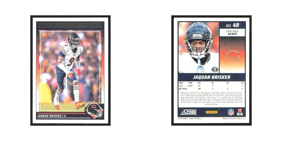 2024 Score Jaquan Brisker Bears #49