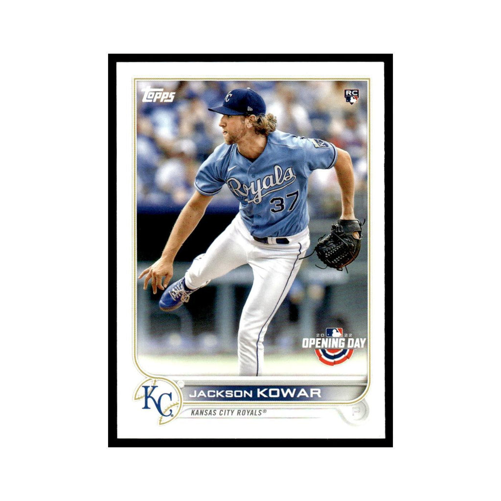 Jackson Kowar Rookie 2022 Topps Opening Day #91 Miami Marlins Baseball Card NM