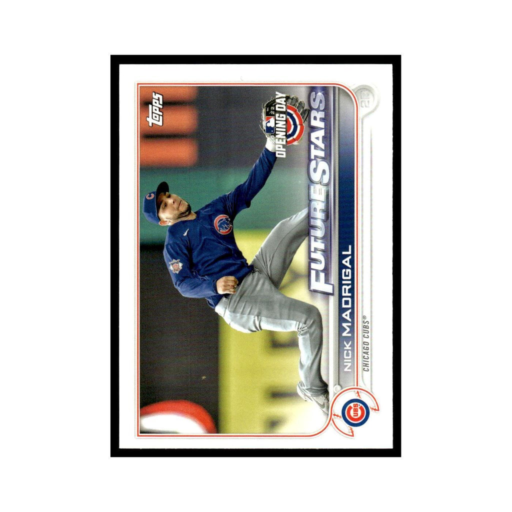 Nick Madrigal 2022 Topps Opening Day #3 Chicago Cubs Baseball Card NM