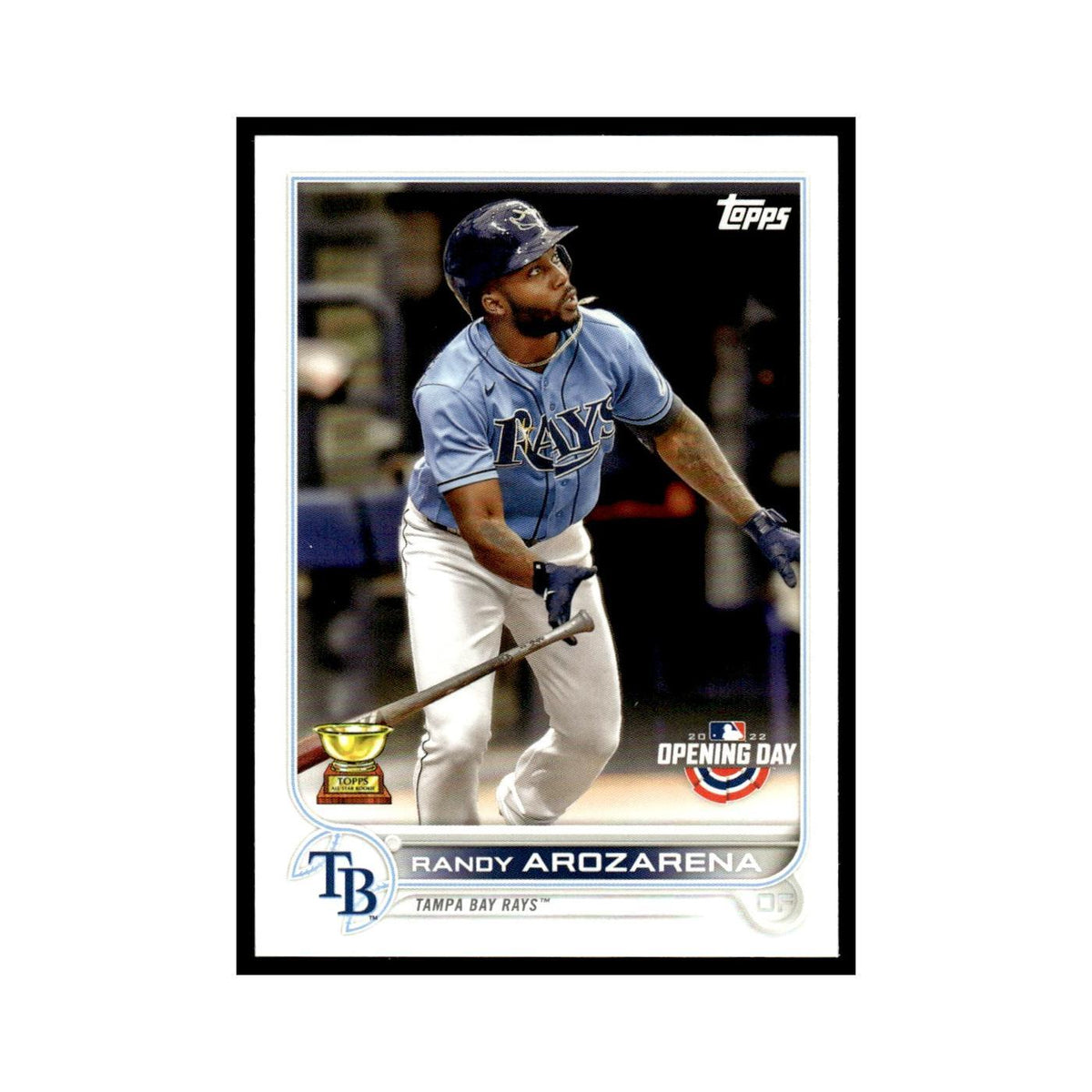 Randy Arozarena 2022 Topps Opening Day #51 Tampa Bay Rays Baseball Card NM