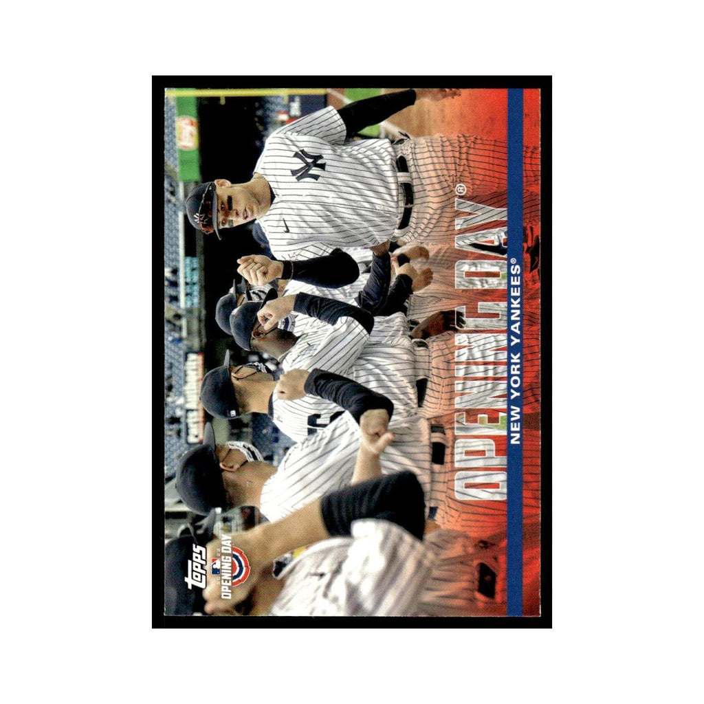 New York Yankees 2022 Topps Opening Day #OD-1 Baseball Card NM