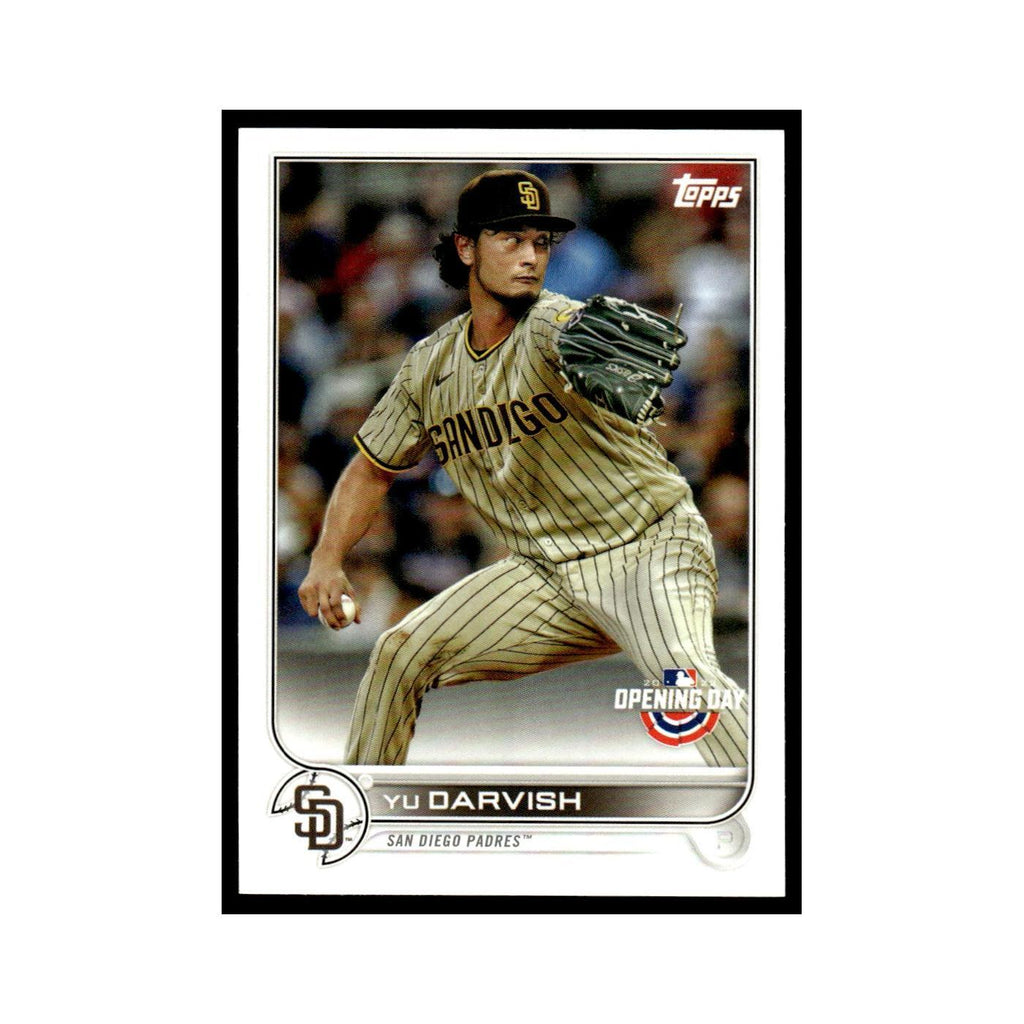 Yu Darvish 2022 Topps Opening Day #18 San Diego Padres Baseball Card NM