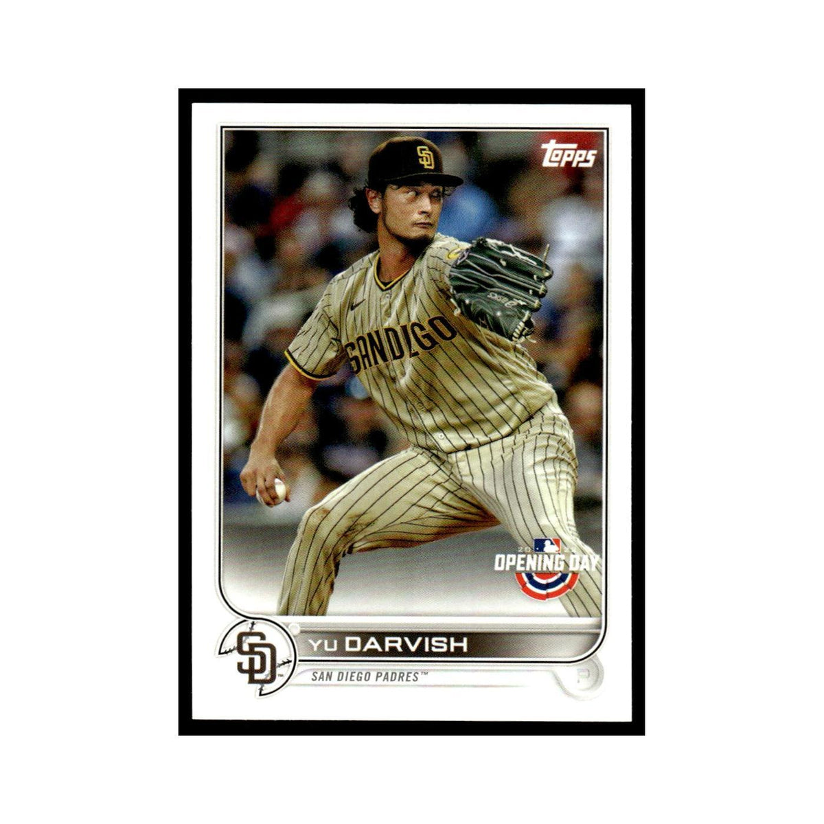 Yu Darvish 2022 Topps Opening Day #18 San Diego Padres Baseball Card NM