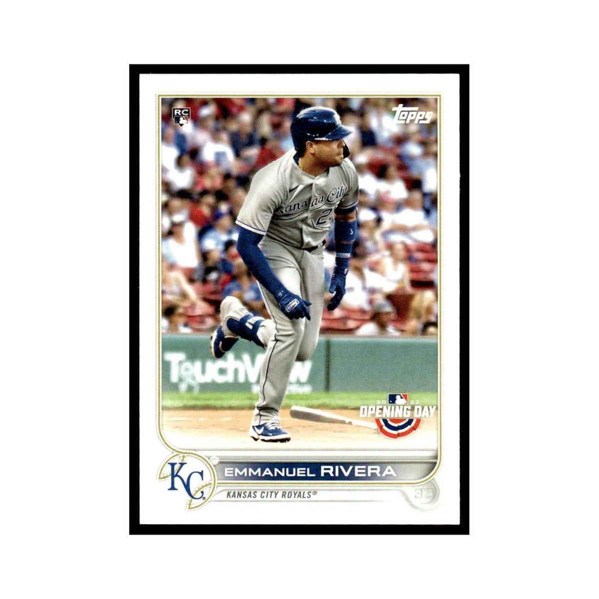 Emmanuel Rivera Rookie 2022 Topps Opening Day #160 Kansas City Royals NM