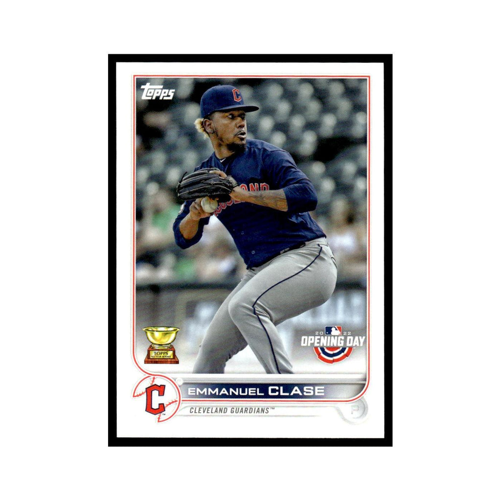 Emmanuel Clase 2022 Topps Opening Day #128 Cleveland Guardians Baseball Card NM