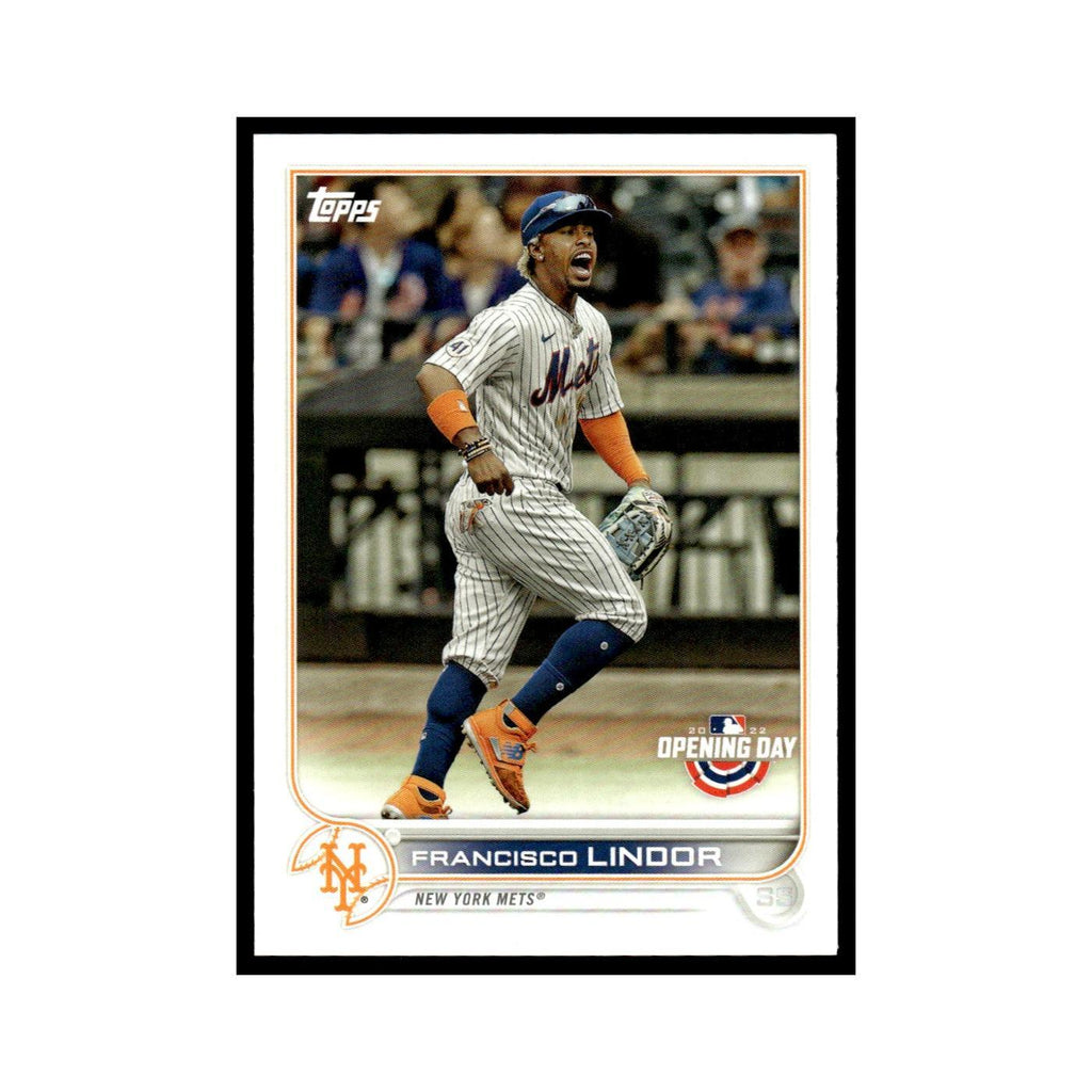 Francisco Lindor 2022 Topps Opening Day #84 New York Mets Baseball Card NM