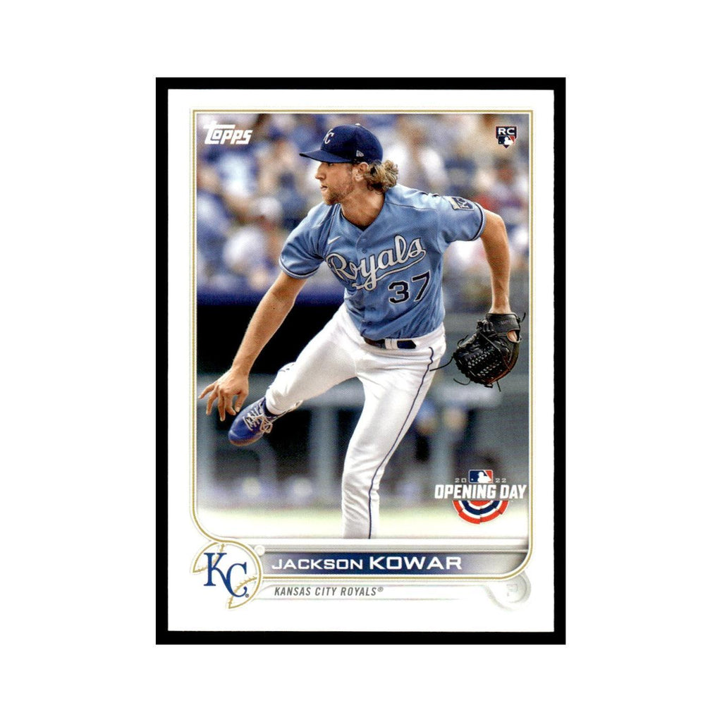 Jackson Kowar Rookie 2022 Topps Opening Day #91 Kansas City Royals NM