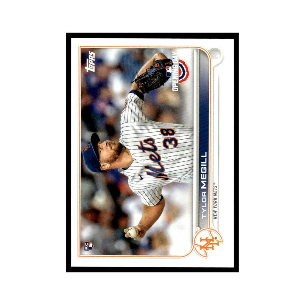 Tylor Megill 2022 Topps Opening Day #134 New York Mets Baseball Card NM