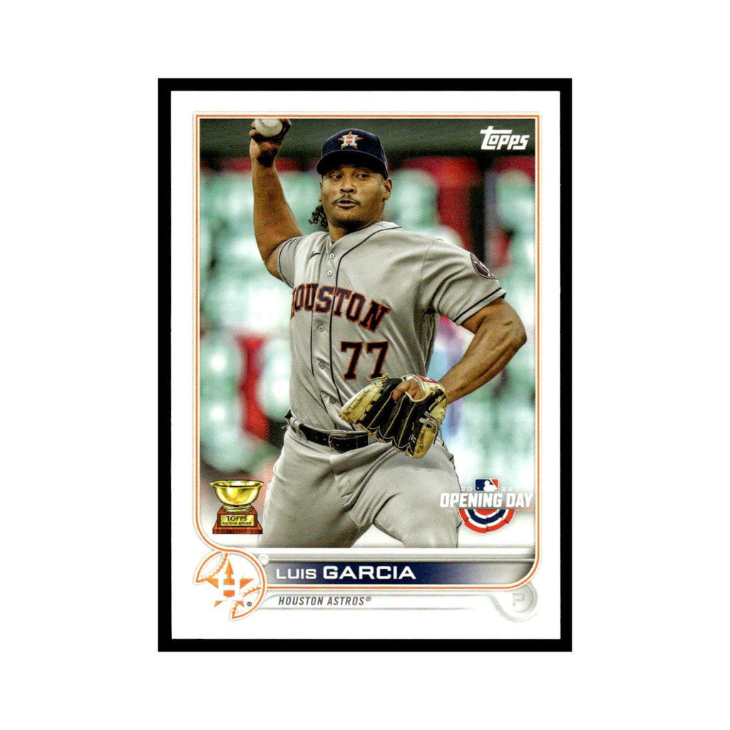 Luis Garcia 2022 Topps Opening Day #118 Houston Astros Baseball Card NM