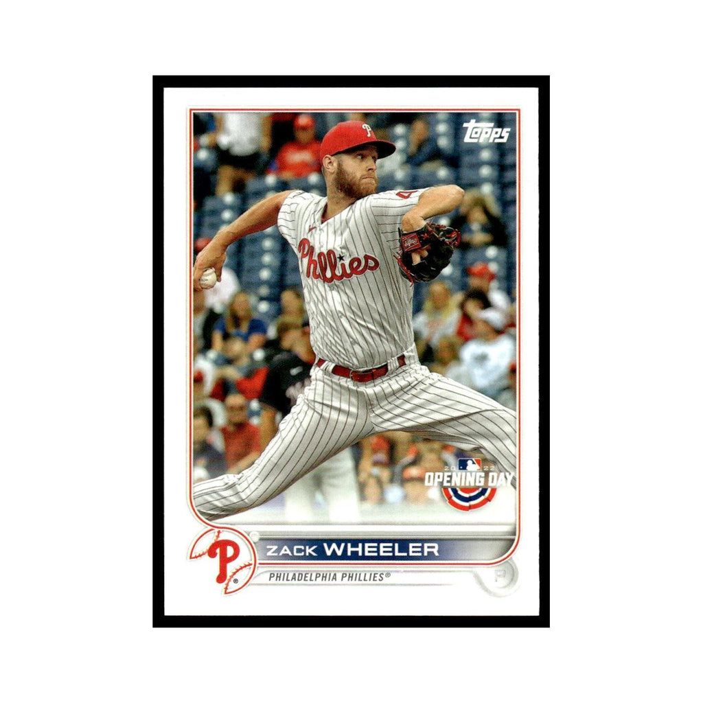 Zack Wheeler 2022 Topps Opening Day #61 Philadelphia Phillies Baseball Card NM
