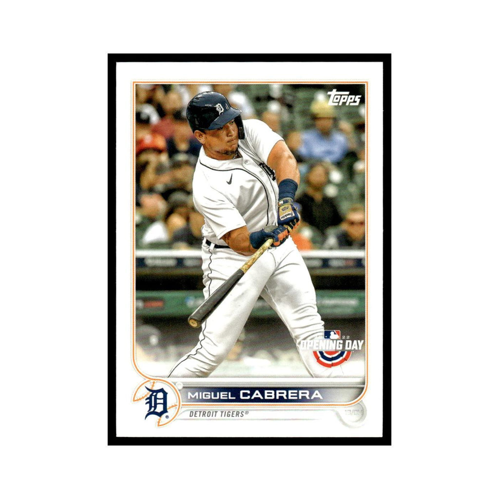 Miguel Cabrera 2022 Topps Opening Day #93 Detroit Tigers Baseball Card NM