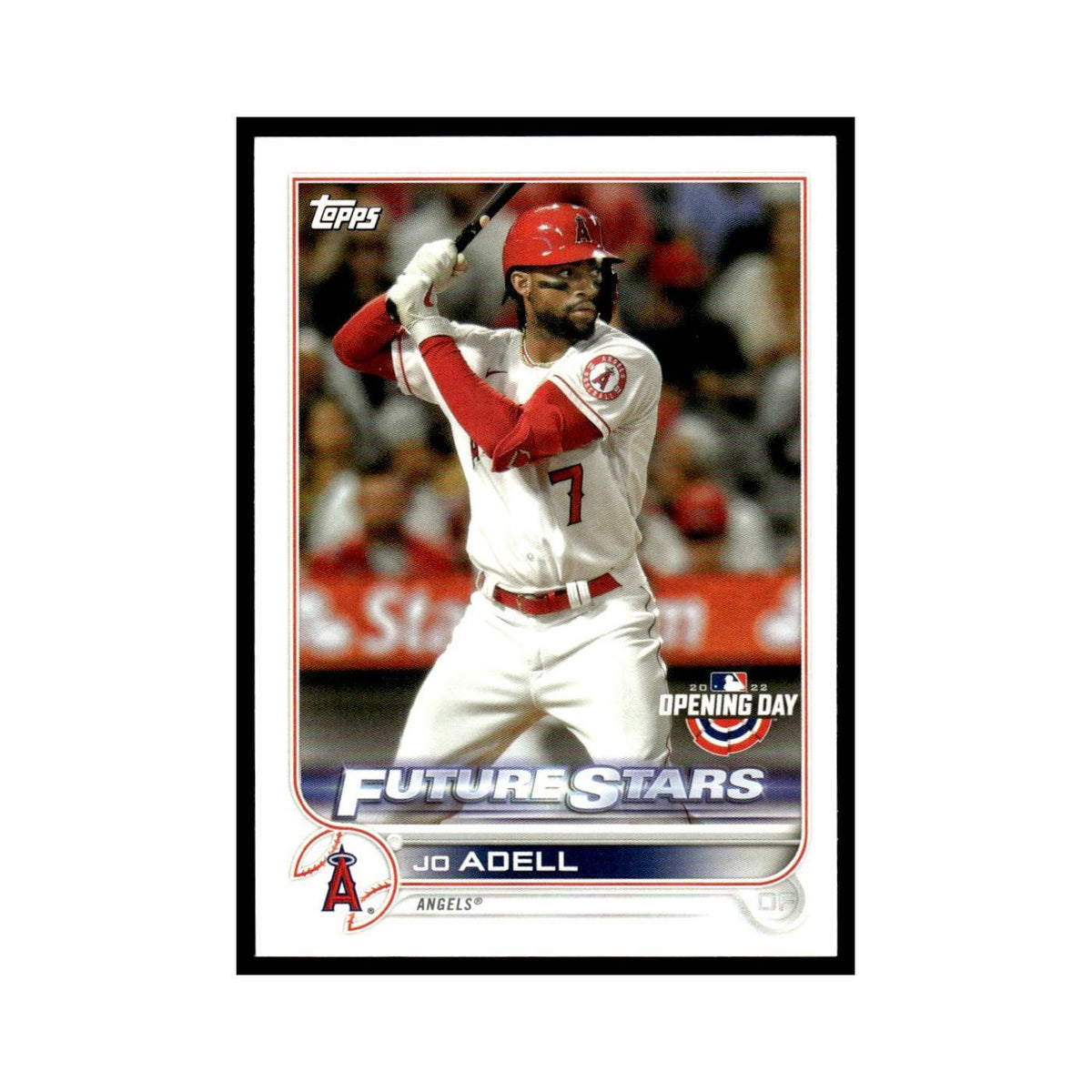 Jo Adell 2022 Topps Opening Day #43 Los Angeles Angels Baseball Card NM