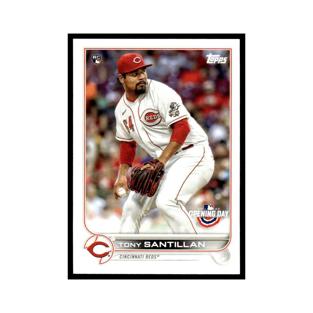 Tony Santillan Rookie 2022 Topps Opening Day #161 Cincinnati Reds NM