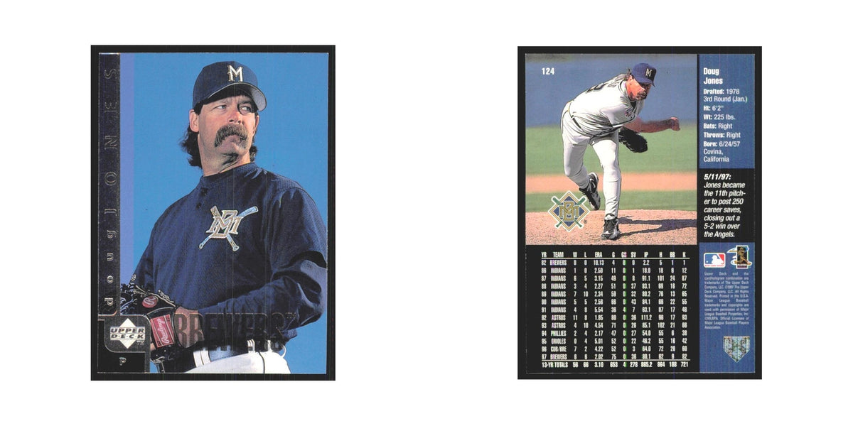 1998 Upper Deck Doug Jones Brewers #124