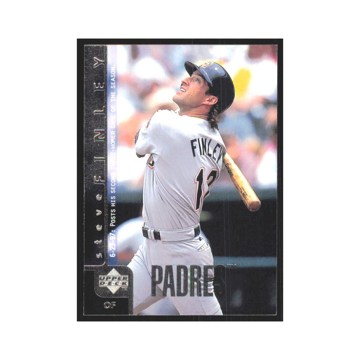 1998 Upper Deck Steve Finley Padres #208