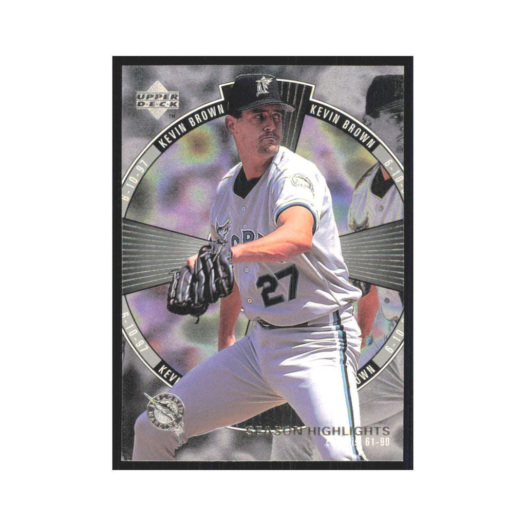 1998 Upper Deck Kevin Brown Florida Marlins #246