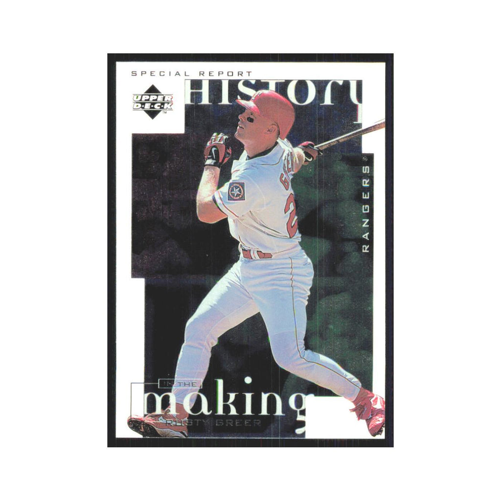 1998 Upper Deck Rusty Greer Rangers #365