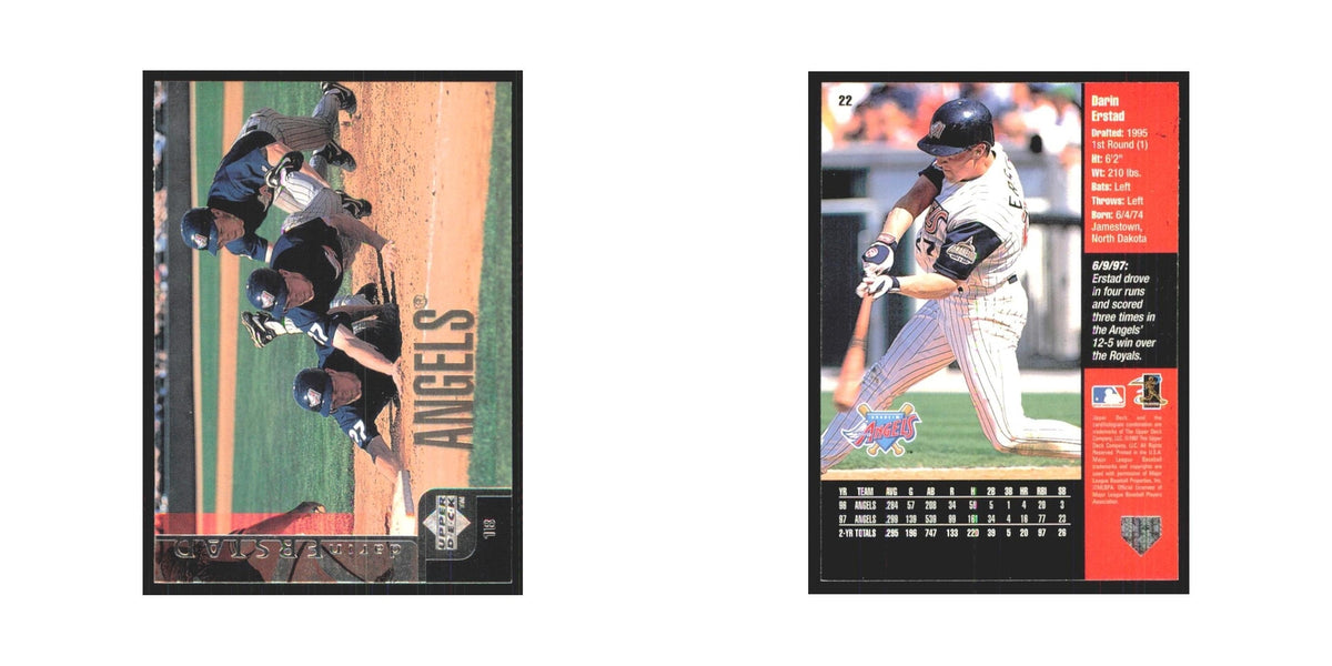 1998 Upper Deck Darin Erstad Angels #22