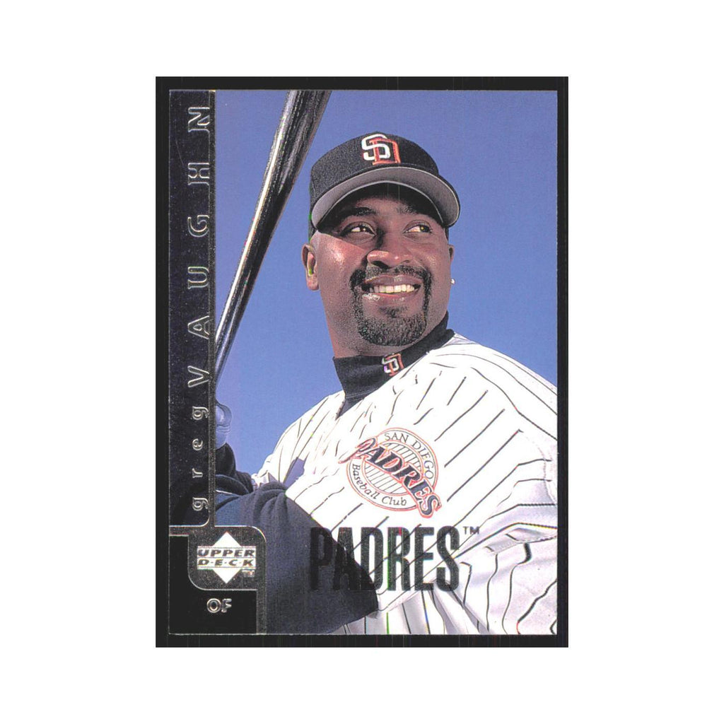 1998 Upper Deck Greg Vaughn Padres #499