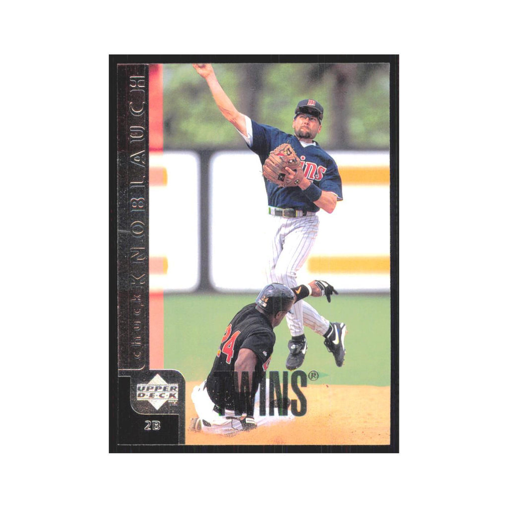 1998 Upper Deck ChuckKnoblauch Twins #435