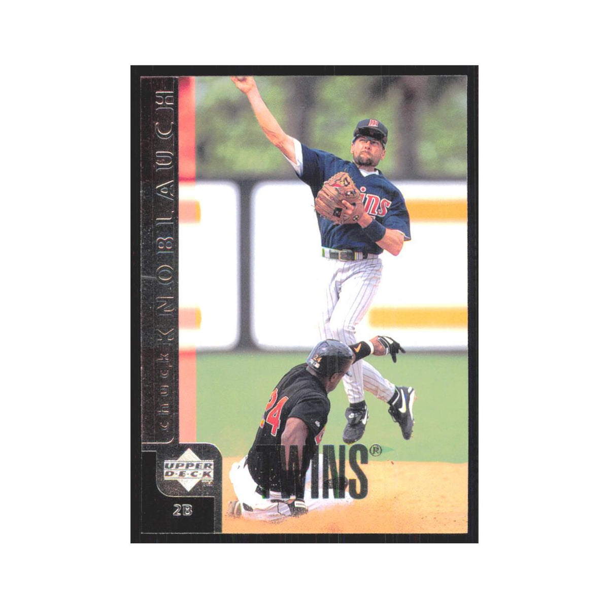 1998 Upper Deck ChuckKnoblauch Twins #435