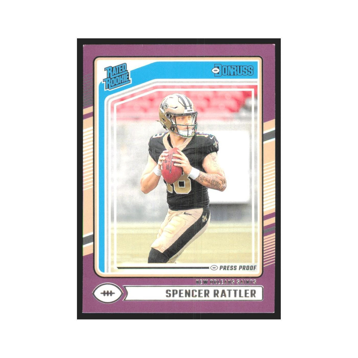 2024 Donruss Spencer Rattler RC Saints #359