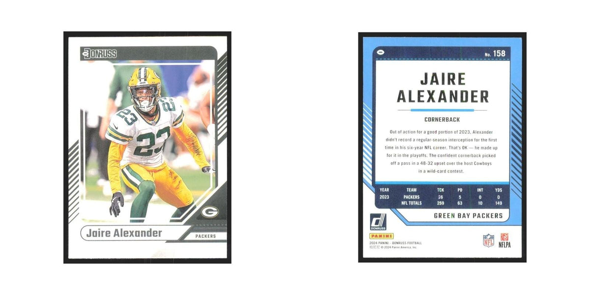 2024 Donruss Jaire Alexander Packers #158