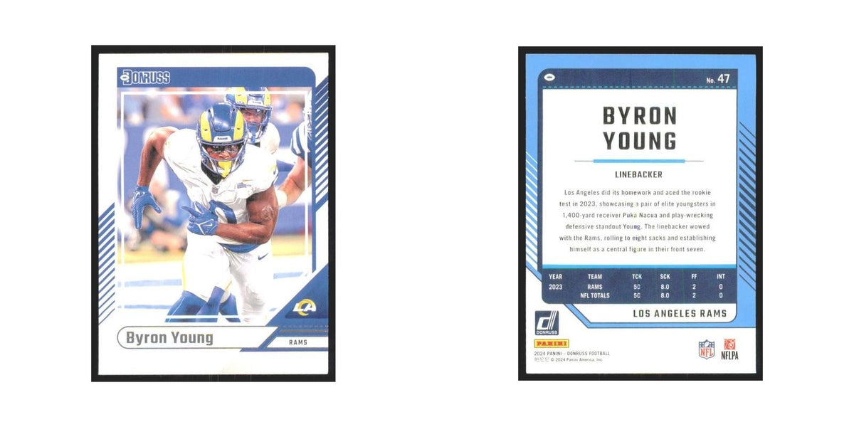 2024 Donruss Byron Young Rams #47