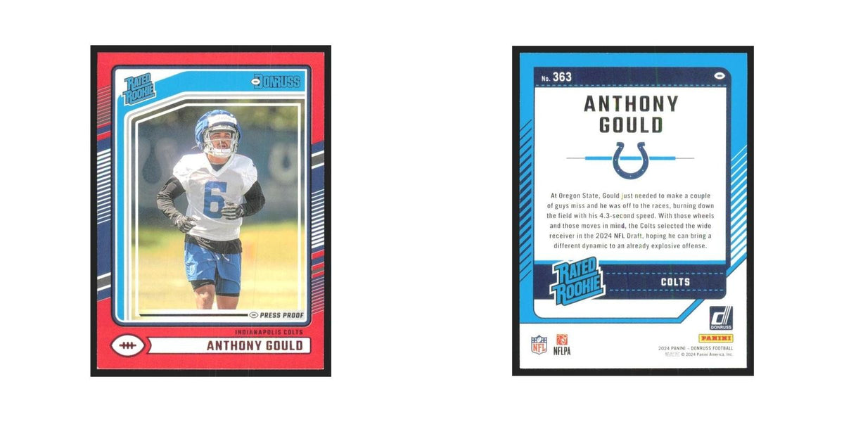 2024 Donruss Anthony Gould RC Colts #363
