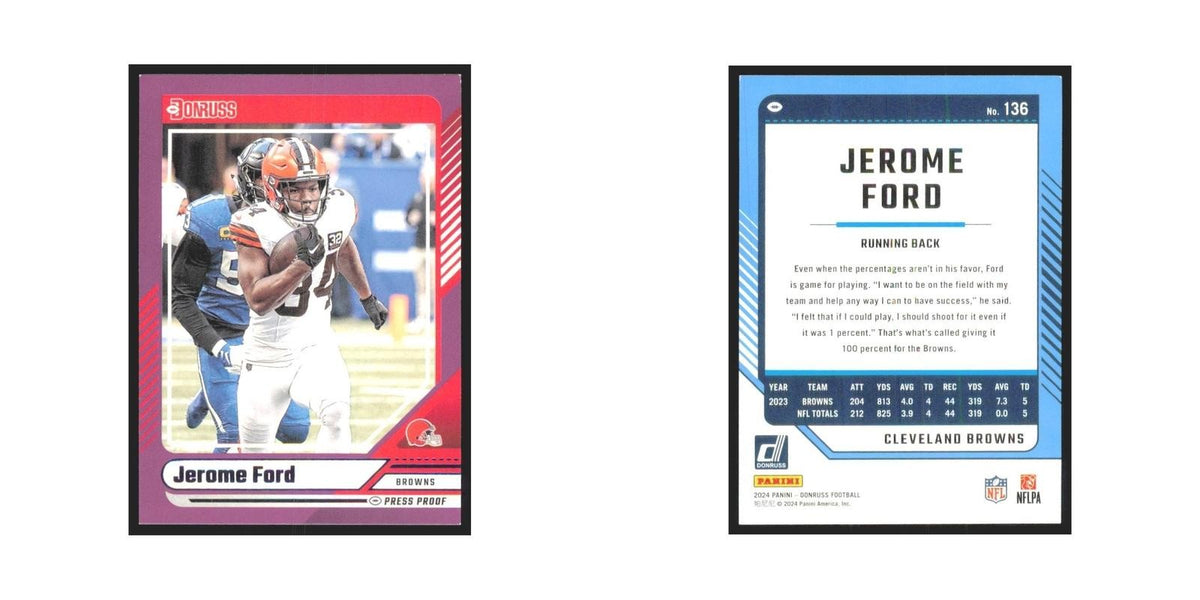 2024 Donruss Jerome Ford Browns #136