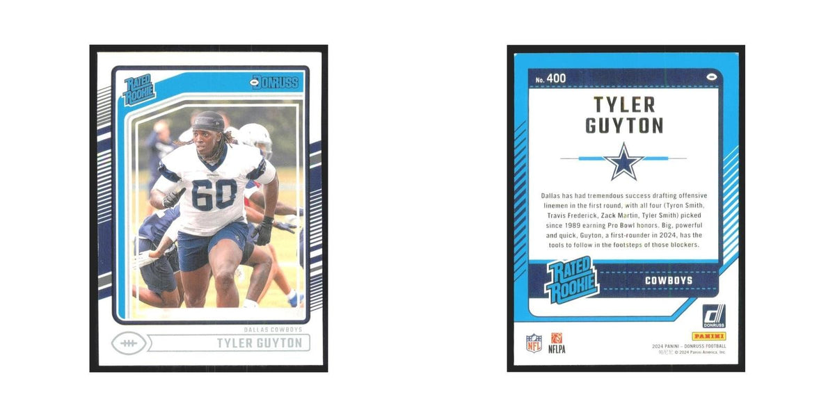 2024 Donruss Tyler Guyton RC Cowboys #400