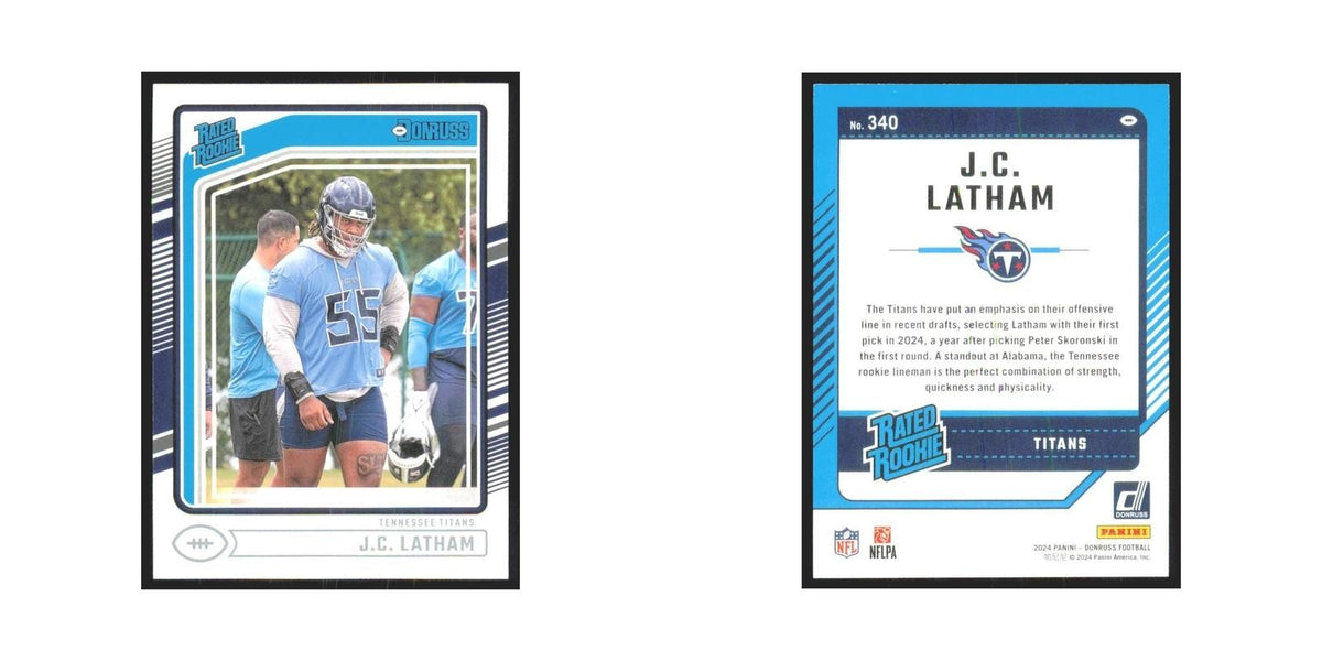 2024 Donruss J.C.Latham Titans #340