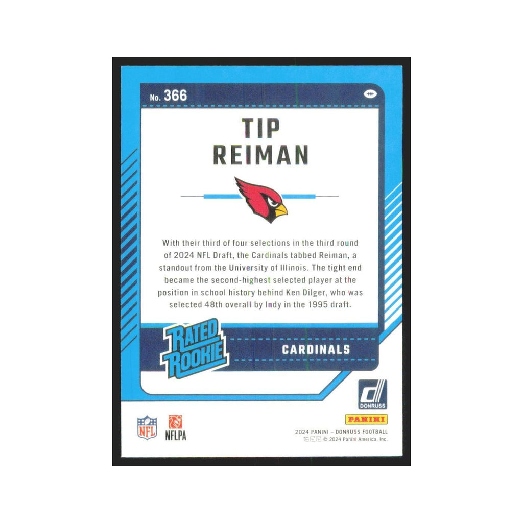 2024 Donruss Tip Reiman RC Cardinals #366