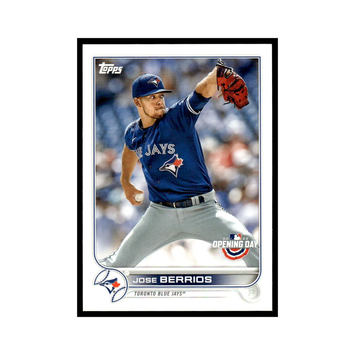Jose Berrios 2022 Topps Opening Day #69 Toronto Blue Jays Baseball Card NM