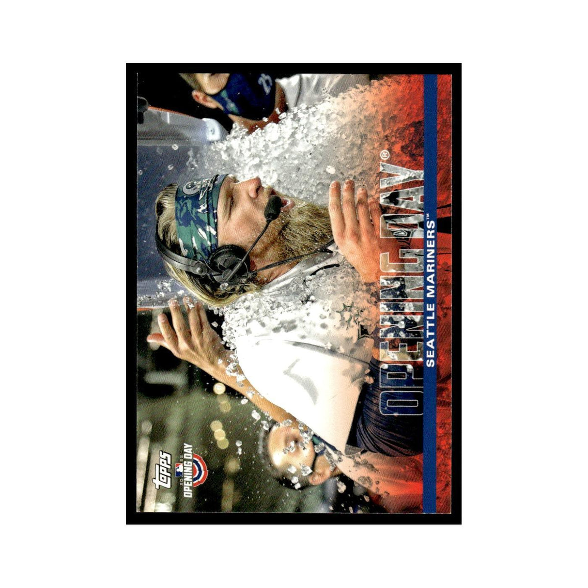Seattle Mariners 2022 Topps Opening Day #OD-13 Seattle Mariners Baseball Card NM
