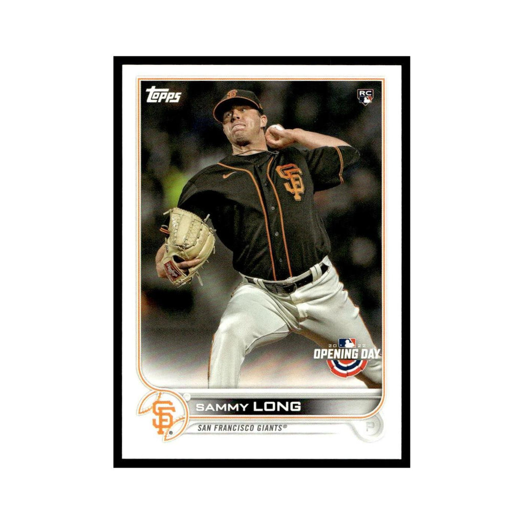 Sammy Long Rookie 2022 Topps Opening Day #156 San Francisco Giants NM