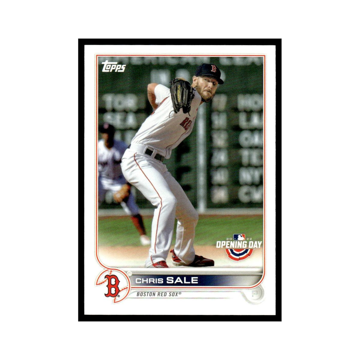 Chris Sale 2022 Topps Opening Day #142 Boston Red Sox Baseball Card NM
