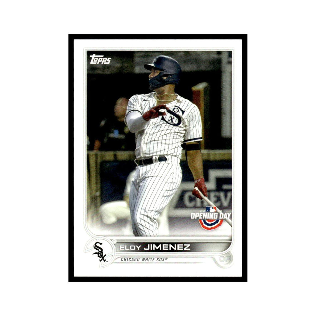 Eloy Jimenez 2022 Topps Opening Day #76 Chicago White Sox Baseball Card NM