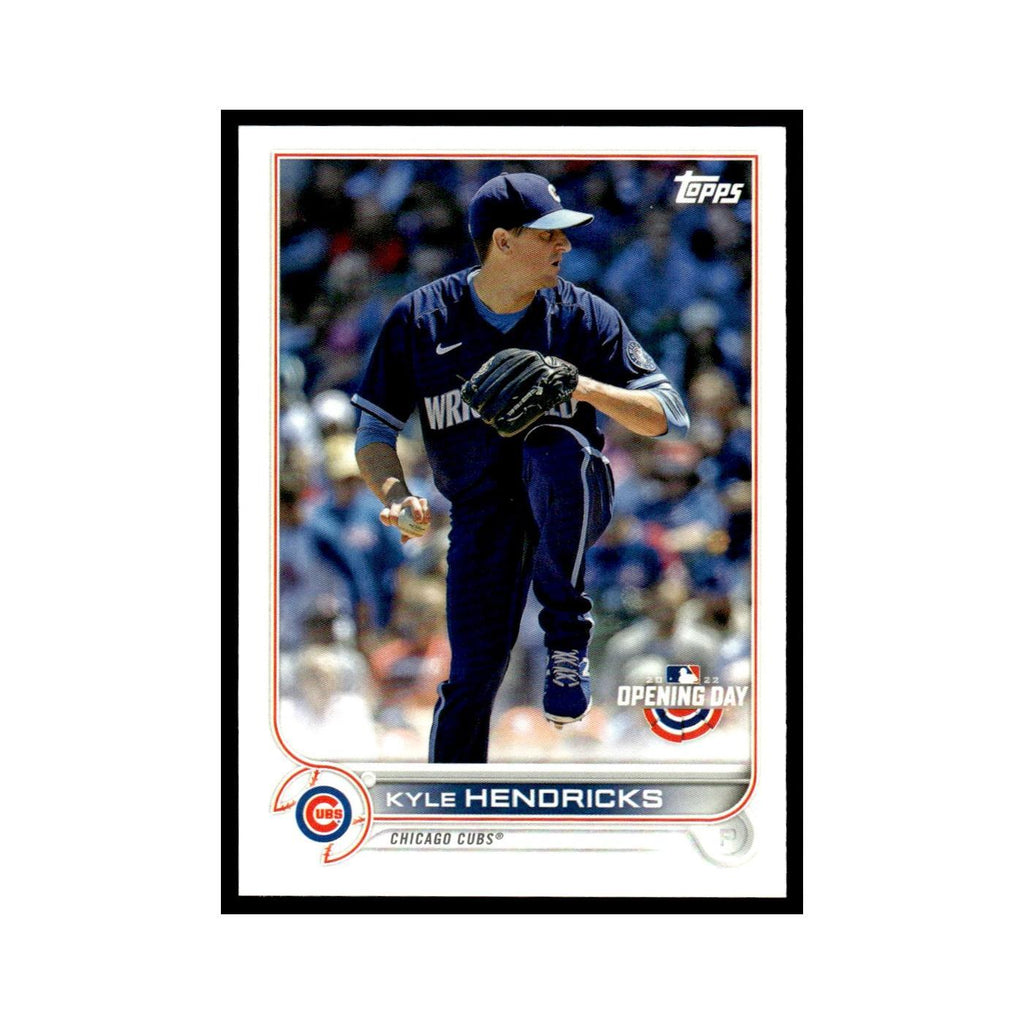 Kyle Hendricks 2022 Topps Opening Day #163 Chicago Cubs Baseball Card NM