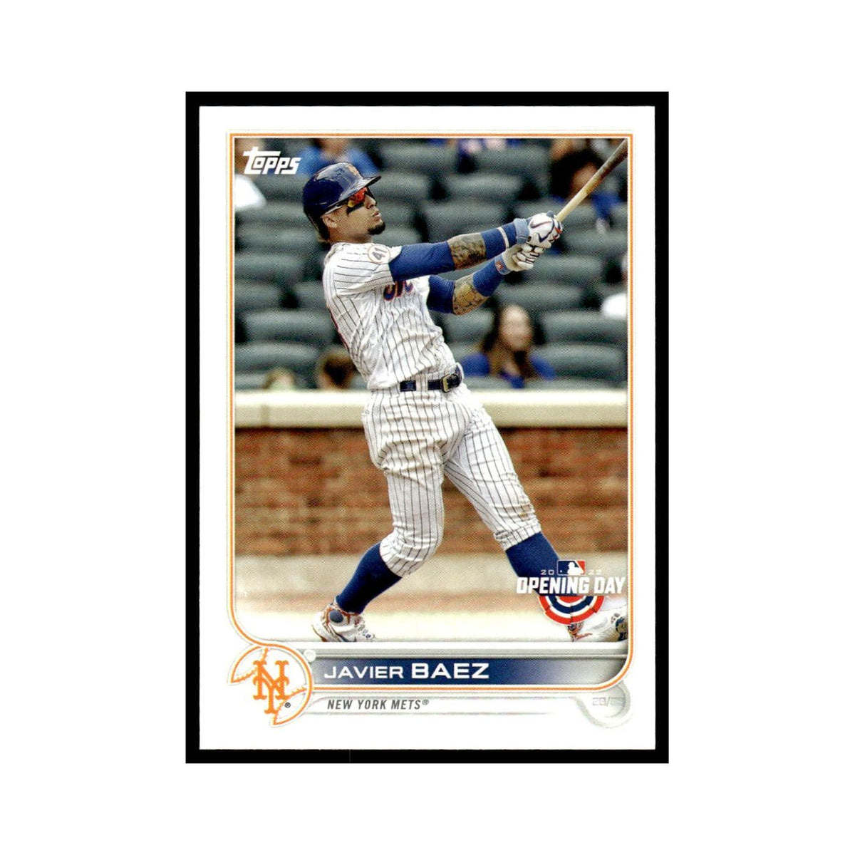Javier Baez 2022 Topps Opening Day #79 New York Mets Baseball Card NM