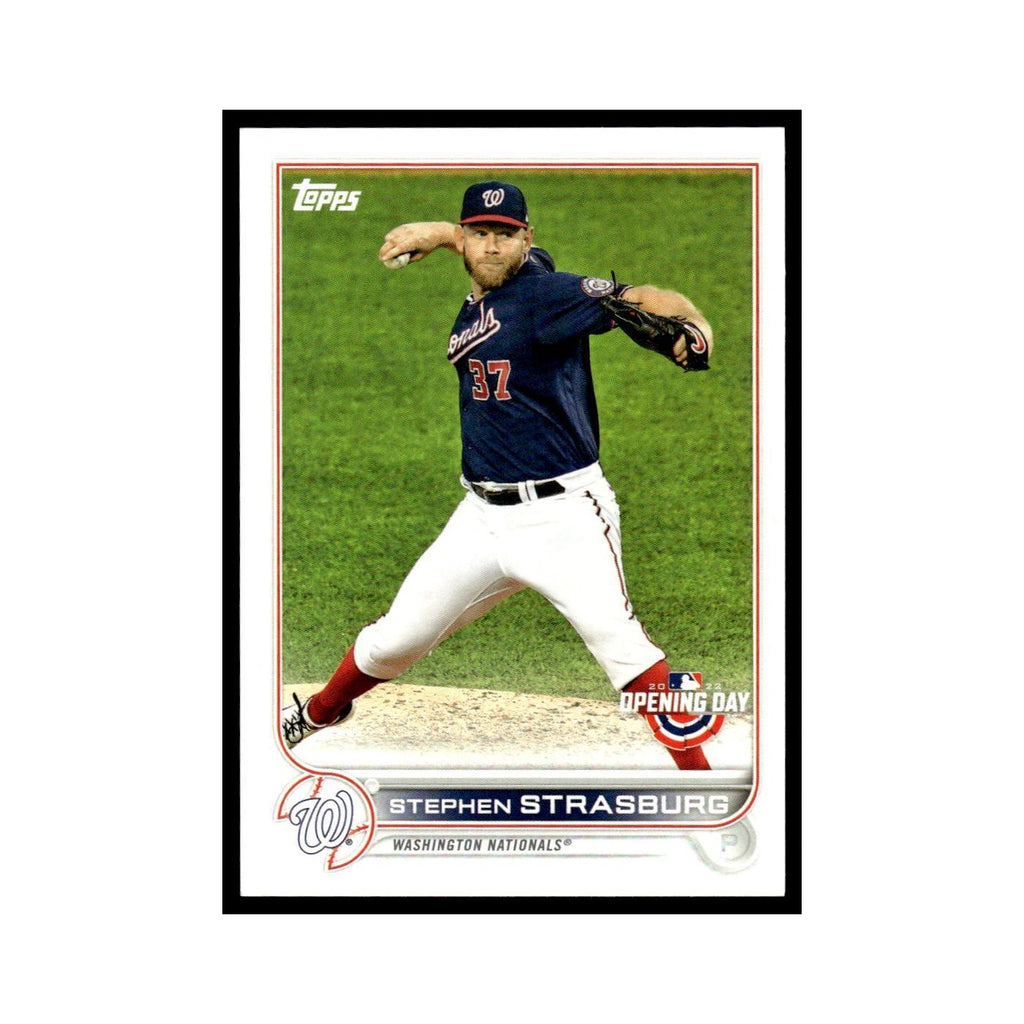 Stephen Strasburg 2022 Topps Opening Day #52 Washington Nationals NM