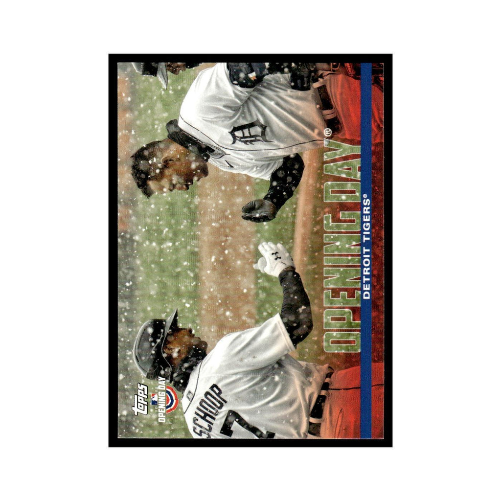Detroit Tigers 2022 Topps Opening Day #OD-2 Detroit Tigers Baseball Card NM