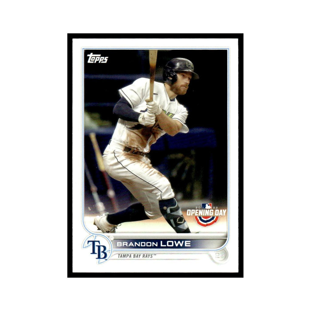 Brandon Lowe 2022 Topps Opening Day #12 Tampa Bay Rays Baseball Card NM