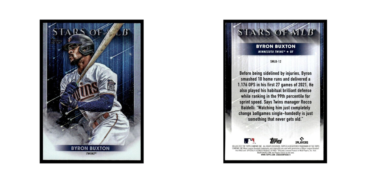 Byron Buxton 2022 Topps Opening Day #SMLB-12 Minnesota Twins Baseball Card NM