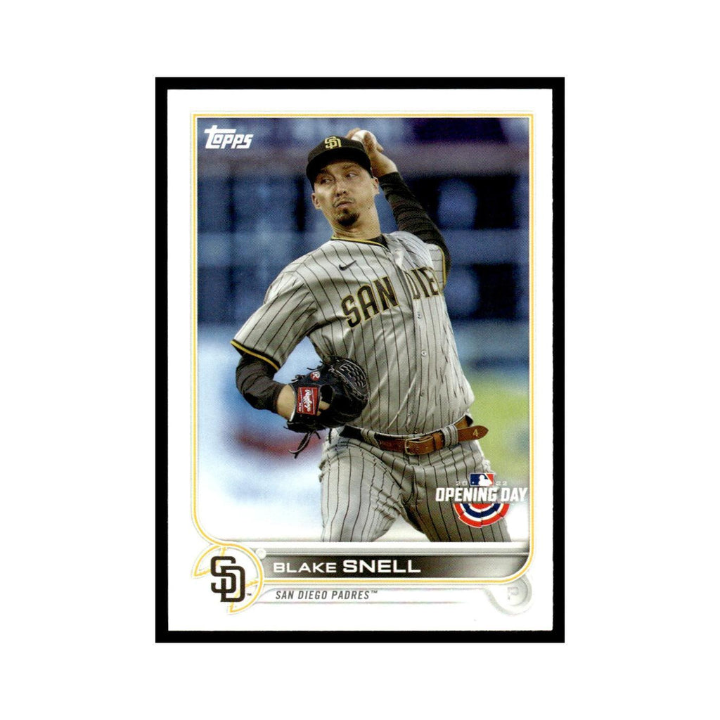 Blake Snell 2022 Topps Opening Day #216 San Diego Padres Baseball Card NM