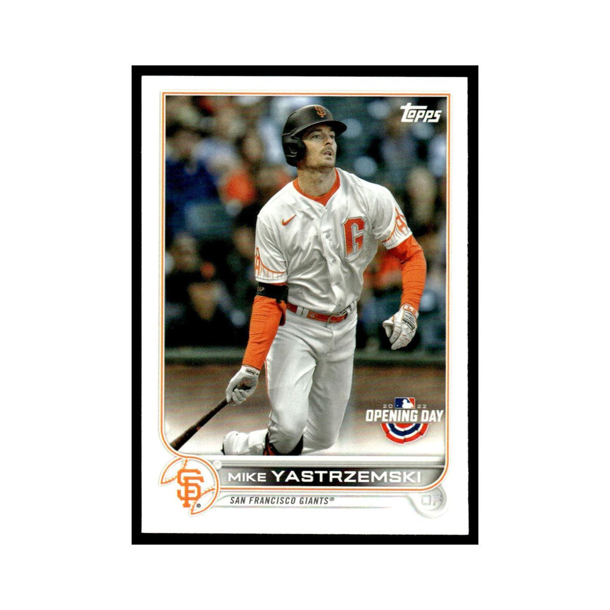 Mike Yastrzemski 2022 Topps Opening Day #86 San Francisco Giants NM