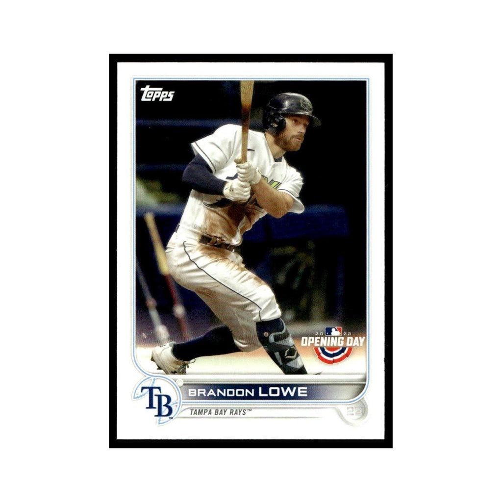 Brandon Lowe 2022 Topps Opening Day #12 Tampa Bay Rays Baseball Card NM