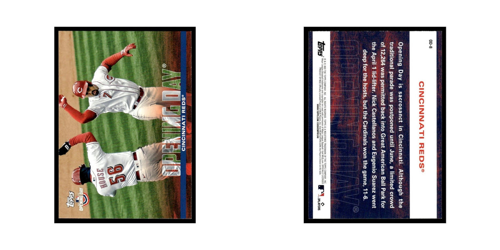 Cincinnati Reds 2022 Topps Opening Day #OD-8 Baseball Card NM