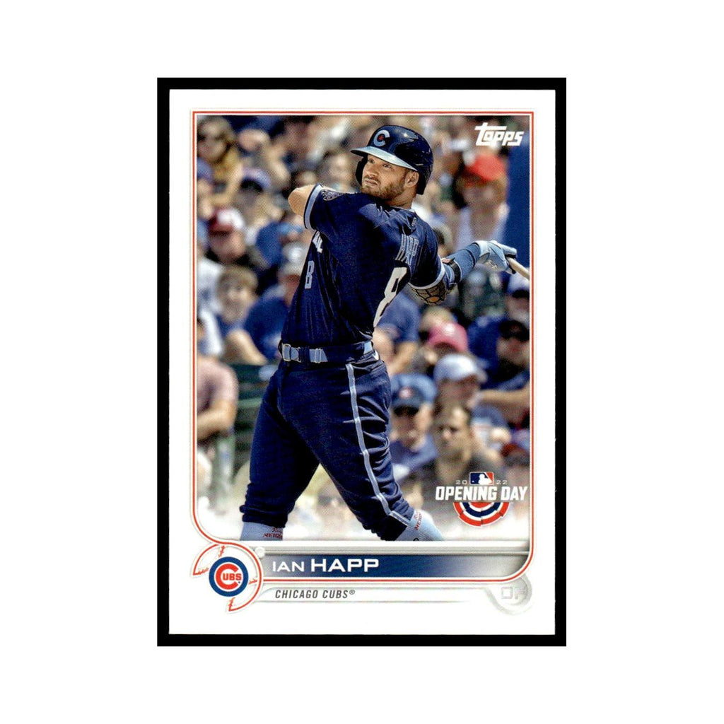 Ian Happ 2022 Topps Opening Day #9 Chicago Cubs Baseball Card NM