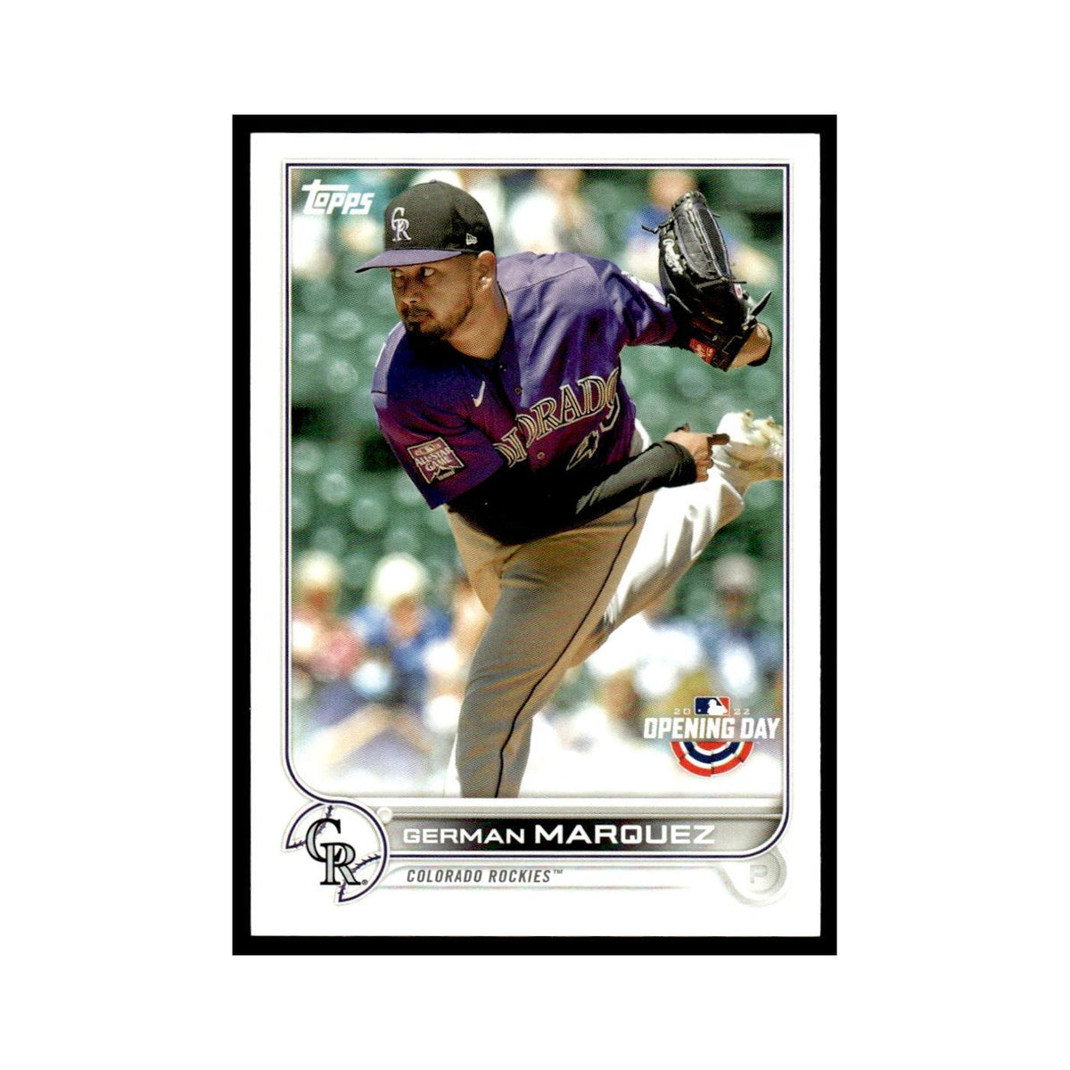 German Marquez 2022 Topps Opening Day #66 Colorado Rockies Baseball Card NM
